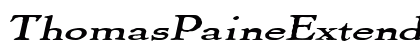 ThomasPaineExtended Italic preview