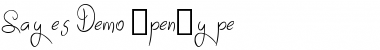 Sayes Font