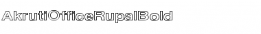 AkrutiOfficeRupal Font