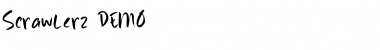 Scrawlerz DEMO Font