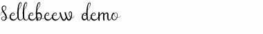 Sellebeew Font