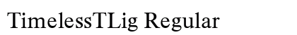TimelessTLig Regular preview