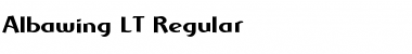 Albawing LT Regular Regular Font