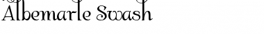Albemarle Swash Font