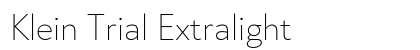 Klein Trial Extralight