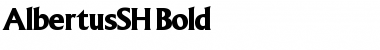 AlbertusSH Font