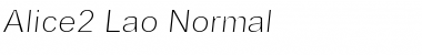 Alice2 Lao Font