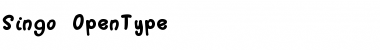 Singo Font