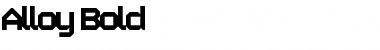 Alloy Bold Font