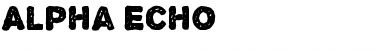 Alpha Echo Font