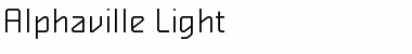 Alphaville Light Regular Font