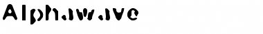 Download Alphawave Font Download Alphawave Font