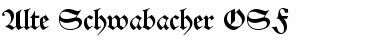 Alte Schwabacher OSF Regular Font