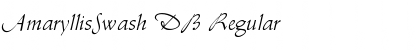 AmaryllisSwash DB Regular Font