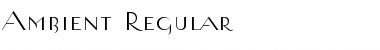 Download Ambient Regular Font Download Ambient Regular Font
