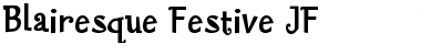 Blairesque Festive JF Font