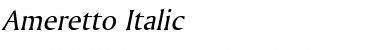 Ameretto Font