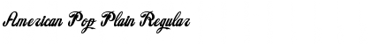 Download American Pop Plain Font Download American Pop Plain Font