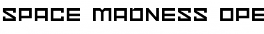 Space Madness Font