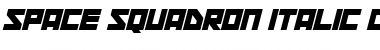 Space Squadron Font