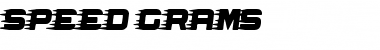 Speed Grams Font