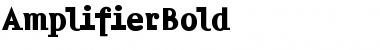 Amplifier Bold Font