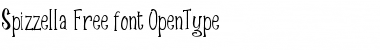Spizzella Free Font