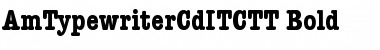 Download AmTypewriterCdITCTT Font