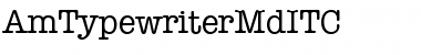 Download AmTypewriterMdITC Font