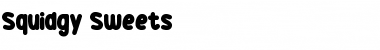 Squidgy Sweets Font