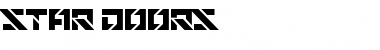 Star Doors Font