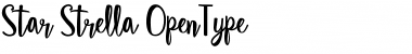 Star Strella Font
