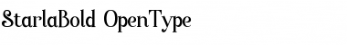 Starla Bold Font