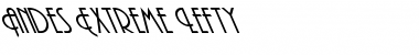 Andes Extreme Lefty Font