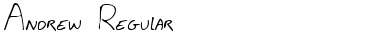 Andrew Regular Font Andrew Regular Font
