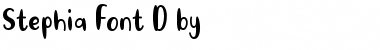 Stephia Font