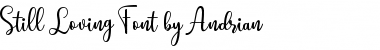 Still Loving Font