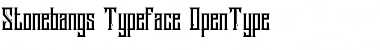 Stonebangs Typeface Font