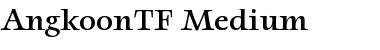 AngkoonTF-Medium Font