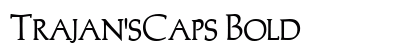 Trajan'sCaps Bold preview