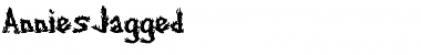 AnniesJagged Font