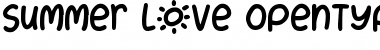 Summer Love Font