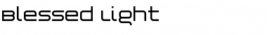 Blessed Light Font