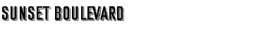 Sunset Boulevard Font