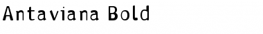 Antaviana Bold Font Antaviana Bold Font
