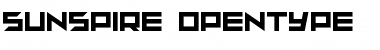 sunspire Font