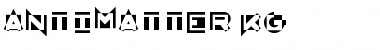AntiMatter KG Font