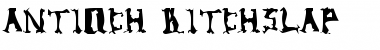 Antioch Bitchslap Regular Font