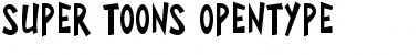Super Toons Font