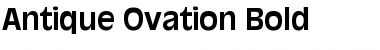 Antique Ovation Font